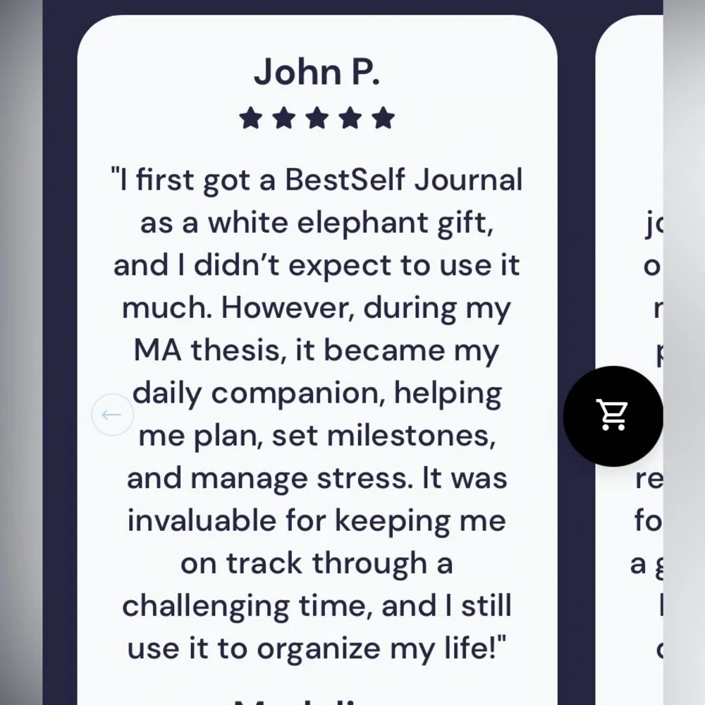 •BEST SELF• hardcover self journal